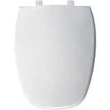Bemis b1240205346細長い閉じたフロントWhisper Close Toilet Seat in