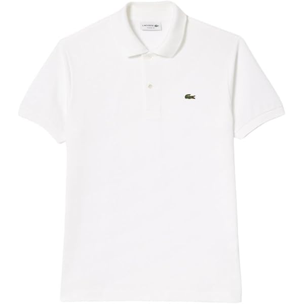 Amazon | LACOSTE（ラコステ） メンズ ポロシャツ L1212 ホワイト XS