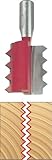 Freud 99-038 Raised Panel V-Joint Router Bit with 1/2-Inch Shank by Freud