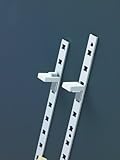 【大倉工業】可動棚板用金具 アルミ製スリムタイプ棚柱用棚受 （OFK-AP-TUR） 20個