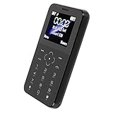 超小型ミニスマートフォン 3G デュアル SIM 小型携帯電話 1GB RAM 8GB ROM、5.0MP クアッドコアロック解除済み携帯電話子供用ポケット HD カメラ付き (BLACK)