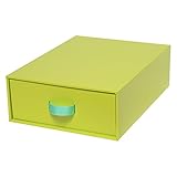 カラー収納ボックス3個セット (ライトグリーン)