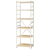 CtoC JAPAN Select キッチンラック ナチュラル 幅58cm×奥行45cm×高さ180cm