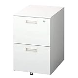 SINAPP サイドワゴン インワゴン オフィス オールロック ワークデスク 脇机 SIK4849 2段