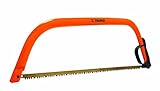 Truper 30261 30-Inch Steel Handle Bow Saw, Cam Lever Quick Change Blade Release, Orange [並行輸入品]