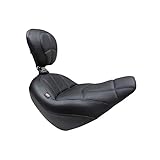 Mustang ツーリングソロシート ドライバーバックレスト付き 18-20ハーレーFXBB用