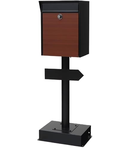 Amazon.co.jp: カバポスト(Cabapost) ポストスタンド 黒板ポスト