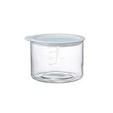 HARIO(ハリオ) お酢 保存容器 ビネガーズフードコンテナ 400ml 漬物 ホワイト VFC-400-W 1個入