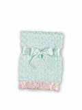 Bearington Baby Collection 16" X 16" Swirly Paisley Blankie Security Blanket - Baby Shower by Bearin