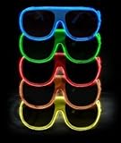 EL Aviator Glasses- Assorted おもちゃ (並行輸入)