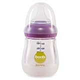 Joovy Boob PP Baby Bottle with Insulator, Purpleness, 5 Ounce by Joovy