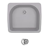Mr Direct t824 Topmount TrugraniteキッチンEnsemble Color Flange T824-S-CFL