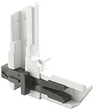 prime-line製品PL 8096画面フレームコーナー、スライドロック、ホワイトプラスチック、(パックof 4 )