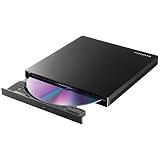 アイ・オー・データ 外付け DVDドライブ 薄型 ポータブル USB3.2 Gen1 (USB3.0) 国内メーカー バスパワー Win Mac 日本メーカー EX-DVD04K