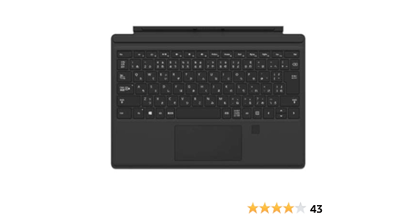 最安 マイクロソフト Surface Pro サーフェスプロ タイプ カバー 指紋認証センサー付き ブラック Gk3 タブレットpc Indonesiadevelopmentforum Com