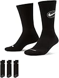 [ナイキ] ソックス Everyday BBall 3P Crew Socks Blk CREWソックス バスケットボール L(25-27)