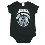 METALLICA - LITTLE HORSEMAN BABY ONESIE / メタリカ　オフィシャル　バンドTシャツ　ベビー服　ロンパース