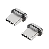 オウルテック 変換アダプタ マグネットタイプ 追加コネクタ2個セット USB Type-C ブラック OWL-CBCMC01T2-BK