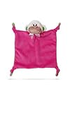 Friendly Pacifier Flatsie Blanket with Detachable Pacifier, Pink Monkey by Friendly Pacifier [並行輸入品]