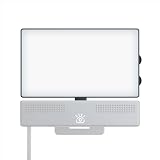アイコンタクト機能搭載 Pro 4K HDウェブカメラ＆ライトパネルセット、ノイズキャンセリングマイク内蔵、Mac・PC対応USBプラグアンドプレイ、Zoom認定、Teams、Meet、配信、ビデオ通話対応