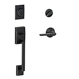 Schlage f93-cen-716-lat Aged Bronze世紀ダミーHandleset with Latitudeレバー