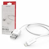hama ドイツ | 充電ケーブル USB-A - Lightning 1.0m ホワイト 正規輸入品