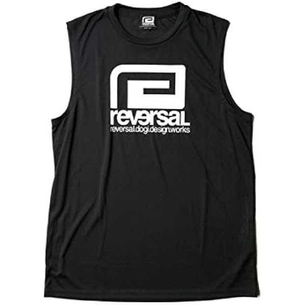 Amazon | [リバーサル] Tシャツ ノースリーブ BIG MARK DRY