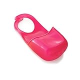 (Hot Pink) - Creazy Creative Folding Silicone Hanging Kitchen Bathroom Storage Bag (Hot pink)