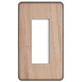 CASEMAKER コンセント/スイッチプレート共通タイプ 【フルカラー(モダン)プレート互換品】【1連3コ用 型番WN6003】 木目調柄 250デザイン 151-175 175番 パナソニック互換品