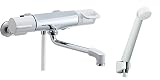 LIXIL(リクシル) INAX 浴室用水栓金具 サーモスタット付シャワーバス水栓 逆止弁付 防カビホース凍結防止水抜き仕様 RBF-711N-TSK