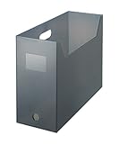 like-it ファイルボックス スクエア ワイド ブラック LM-28