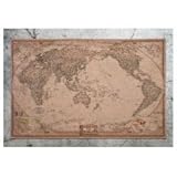 アンティークマップ　モルワイデ図法