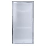Sterling 1500D-42S Vista Pivot II Shower Door, Silver with Pebbled Glass Texture [並行輸入品]