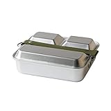 amabro MESS KIT PAN (Square) Aluminum アマブロ メスキッ...
