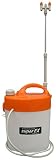 マルハチ産業 電池式噴霧器(洗浄スイッチ付) super EX 5L 3段伸縮2頭口+延長パイプ B-5500
