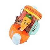 にんじんジューサーぬいぐるみ、ブレンダーおもちゃのぬいぐるみにんじん、ひもで回転する楽しいにんじんジューサーぬいぐるみ、クリエイティブなプレイキッチンアクセサリー (ニンジン)