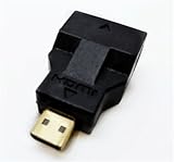 【PCATEC】 miniHDMI端子変換アダプター【miniHDMI端子をmicroHDMI端子に変換】ミニHDMIメス・マイクロHDMIオス