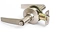 sure-loc cd101-hs 15 Cedar Grade 3 Commercial円柱ストレートレバー、サテンニッケル