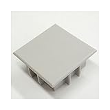 アルミ角パイプ キャップ 50×50mm用 ■シルバー Z3K