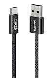 Anker Zolo USB-C & USB-A ケーブル 1.0m ブラック USB-IF認証 高耐久ナイロン iPhone Galaxy Google Pixel 各種対応
