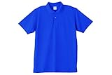 SOWA(ソーワ) 半袖ポロシャツ(胸ポケット無し) ロイヤルブルー 6Lサイズ 50126