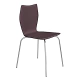 軽くて汚れをふき取りやすいレザーチェアー ブラウン