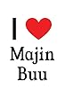I Love Majin Buu: Dragon Ball Z Designer Notebook