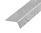 1193 ｱﾙﾐｱﾝｸﾞﾙ縞目柄　AL20×40×2000mm 光モール