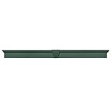 Buildersエッジ060010673028 73 5 / 8 " x 6 "フラットパネルウィンドウヘッダー028、フォレストグリーン