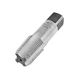 uxcell テーパタップ パイプスレッドタップ HSS製タップ ZG1/2-14 4フルート BSP 55度