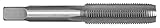 Century Drill & Tool 96326 High Carbon Steel Metric Plug Tap, 18.0 by 1.50 SP [並行輸入品]