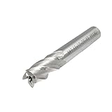 uxcell ストレートシャンクエンドミル　ストレートシャンクエンドミルカッター　13mmx12mm HSS 　4フルート　83mmの長さ