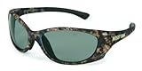 Crews CMOPA112 Mossy Oak Camo Plasma Safety Glasses, Gray Lens by Safety Works