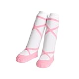 JazzyToes新生児女の子Knee Highバレリーナ